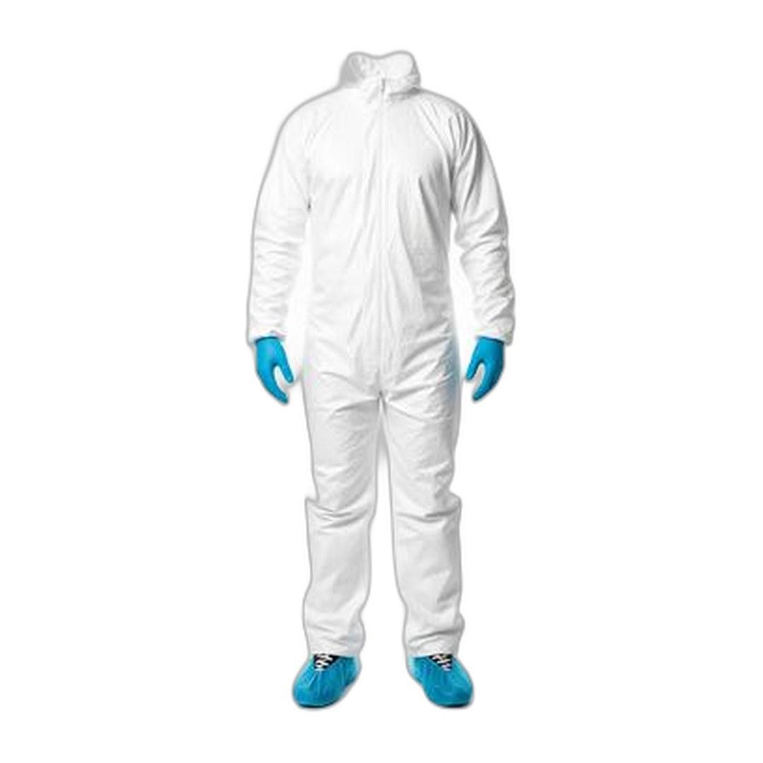 Combinaison de Protection Blanche à Capuche