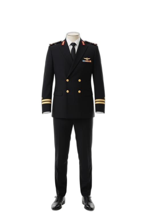 Uniforme d'Officier à Galons Dorés