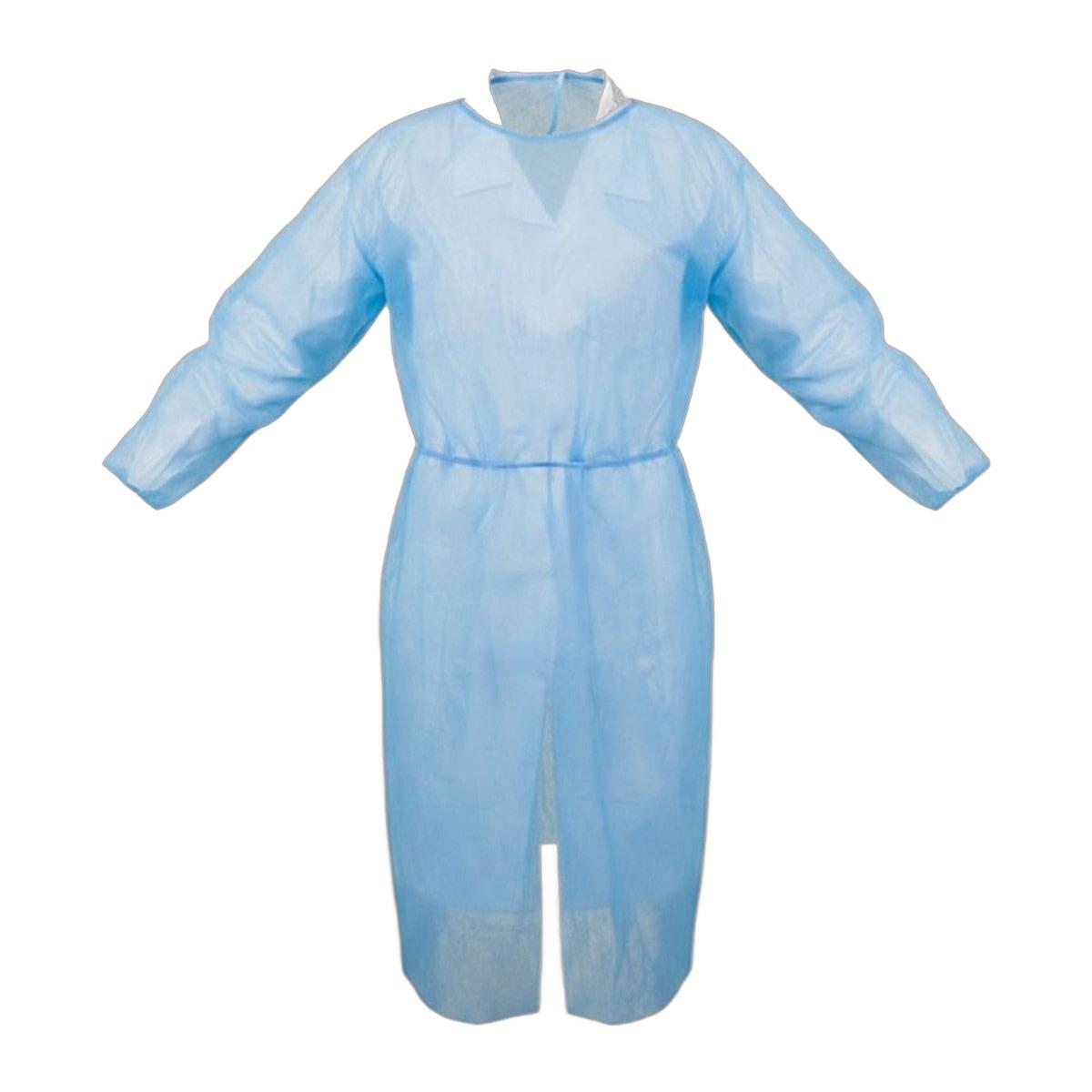 Casaque Médicale Jetable Bleue