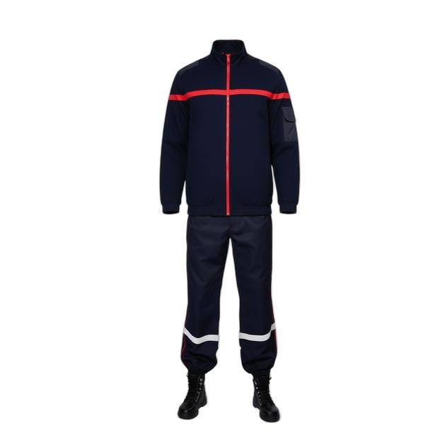 Tenue d'Intervention Sapeur Marine & Rouge